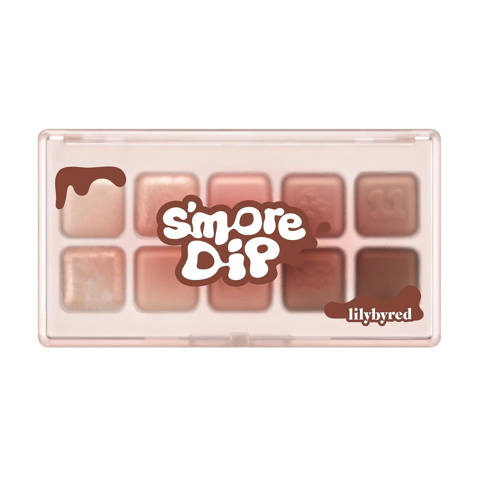 Палетка тіней для повік lilybyred Mood Keyboard 11 Choco Chip Smore, 10.8 г